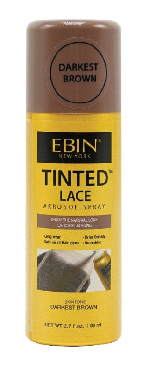 Ebin Tinted Lace - Darkest Brown